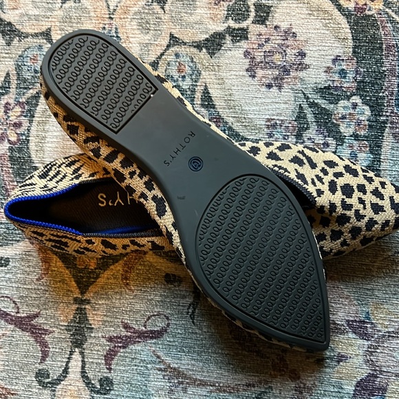 Rothy’s Pointed Toe Flats, cheetah, 10 - Picture 3 of 6